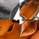 Louis Vuitton Monogram Emplant On The Go MM Noir Tote Bag