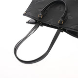 Louis Vuitton Monogram Emplant On The Go MM Noir Tote Bag