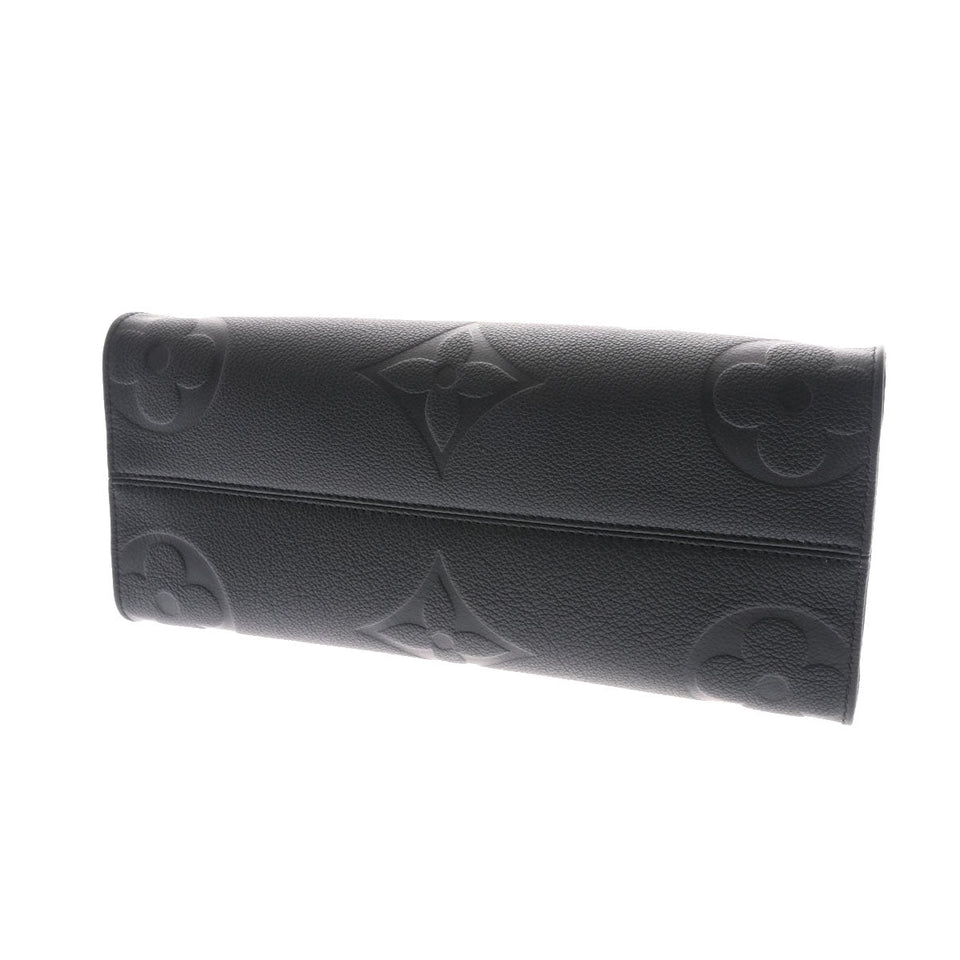 Louis Vuitton Monogram Emplant On The Go MM Noir Tote Bag