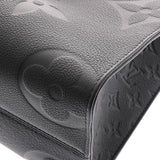 Louis Vuitton Monogram Emplant On The Go MM Noir Tote Bag