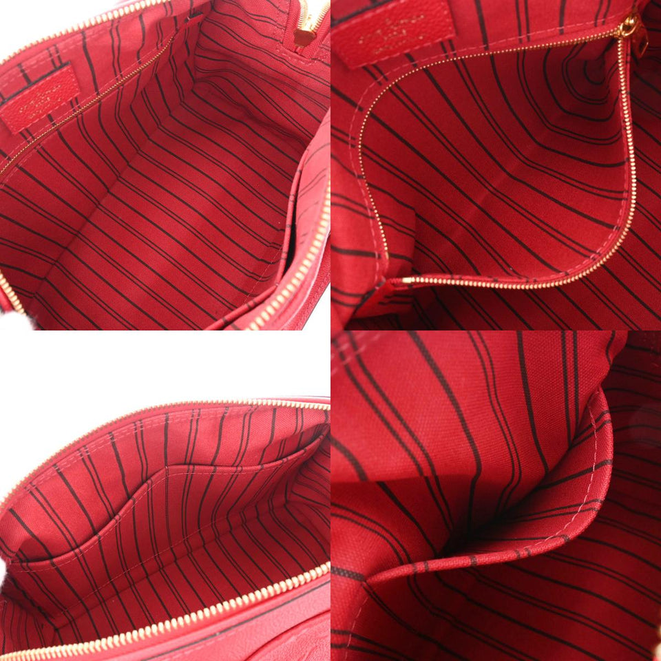 Louis Vuitton Monogram Emplant Speedy Bandouliere 25 2Way Handbag