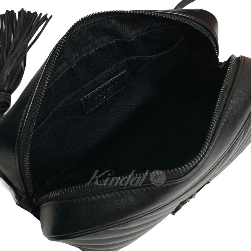 Saint Laurent- Paris Lou Camera Shoulder Bag Black