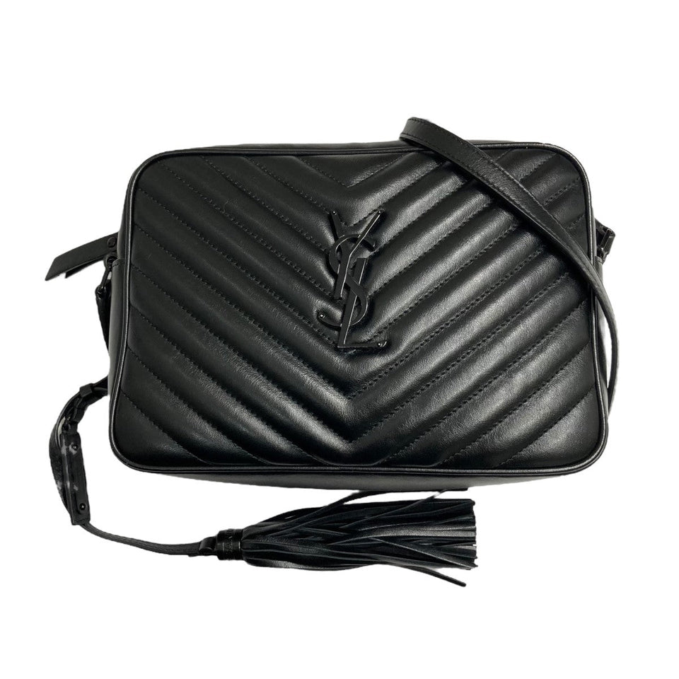 Saint Laurent- Paris Lou Camera Shoulder Bag Black