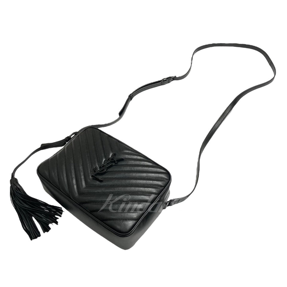 Saint Laurent- Paris Lou Camera Shoulder Bag Black