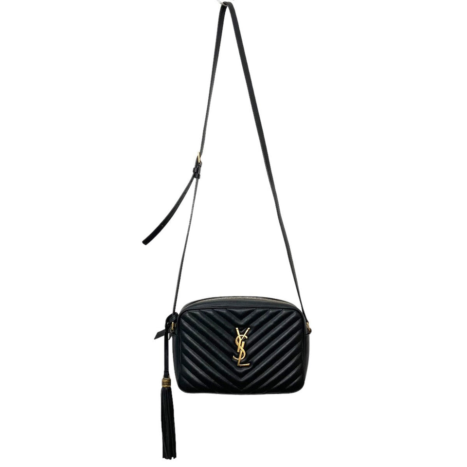 Saint Laurent- Paris Lou Camera Shoulder Bag Black