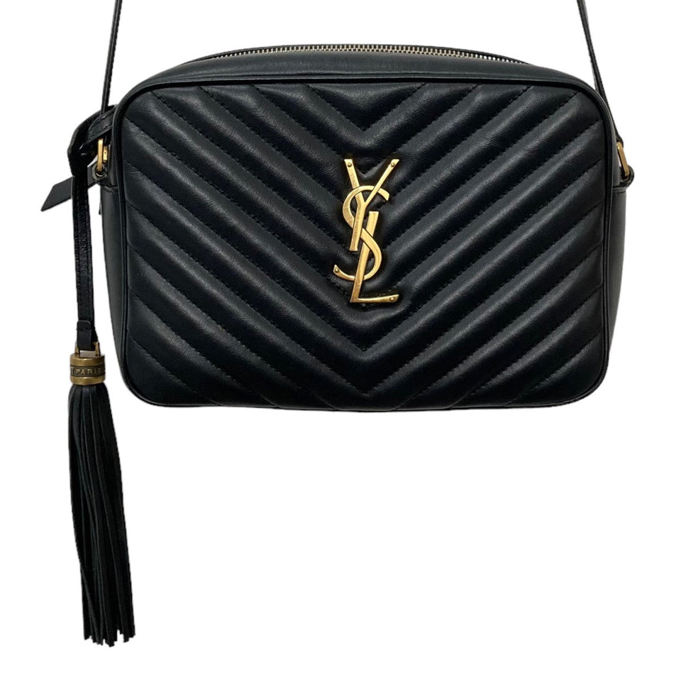 Saint Laurent- Paris Lou Camera Shoulder Bag Black