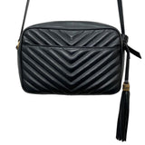 Saint Laurent- Paris Lou Camera Shoulder Bag Black
