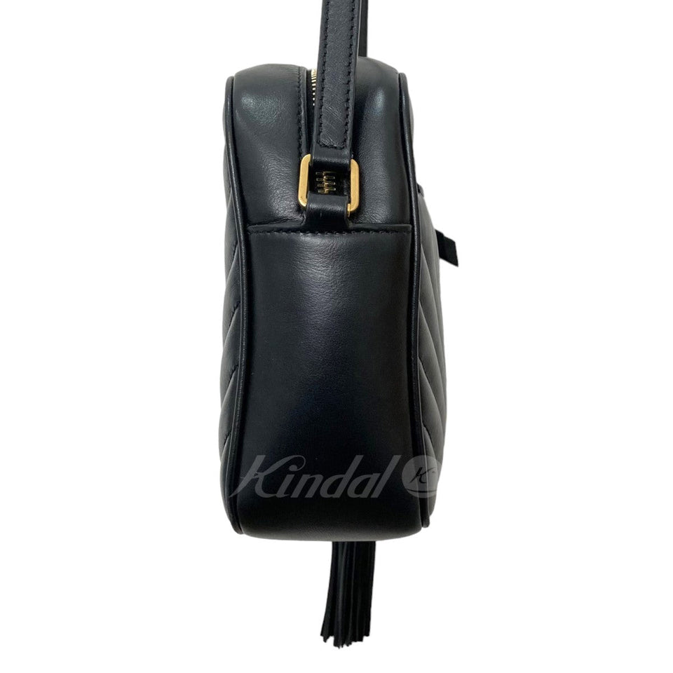 Saint Laurent- Paris Lou Camera Shoulder Bag Black