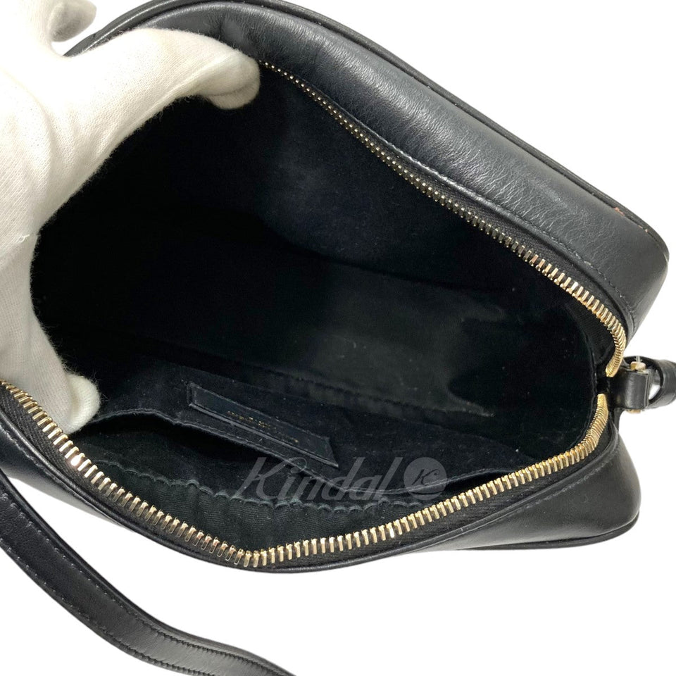 Saint Laurent- Paris Lou Camera Shoulder Bag Black