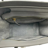 Micro Luggage Drummed Calfskin Grey GHW