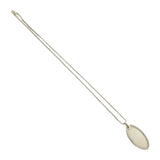 Gucci Necklace Silver925 Silver Oval tag Necklace
