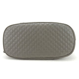 Gucci Handbag 449654 leather gray Micro Guccisima