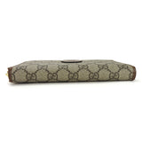 Gucci Long Wallet Purse 673003 GG Supreme Canvas beige Interlocking G
