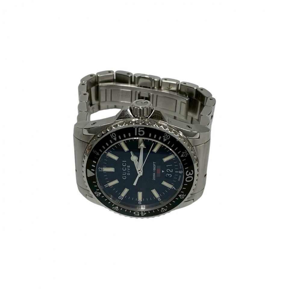 Gucci Watches Stainless steel Silver Dive mens