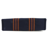 Hermes Tote Bag canvas Navy Fool ToePM unisex(Unisex)
