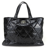 Chanel Portobello Leather Tweed 2way Tote Bag