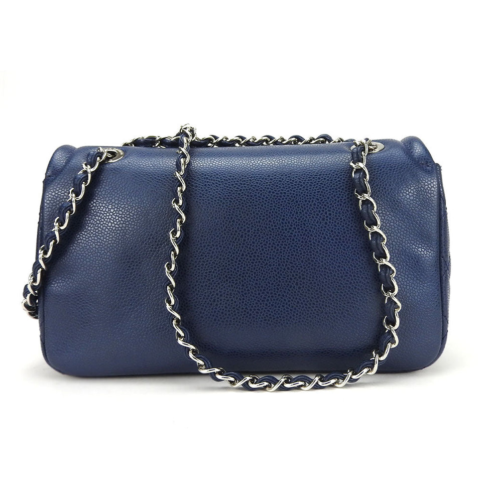 Chanel Matelasse Caviarskin Shoulder Bag