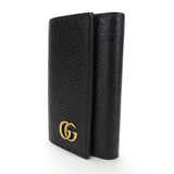 Gucci Key case Key holder  435305 leather black unisex(Unisex)