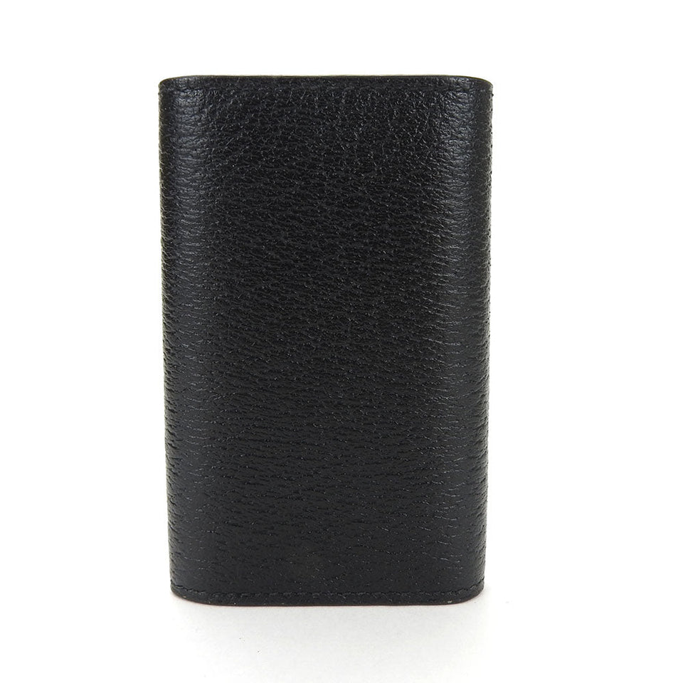 Gucci Key case Key holder  435305 leather black unisex(Unisex)