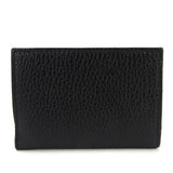 Gucci Tri-fold wallet 644407 leather black GG Marmont