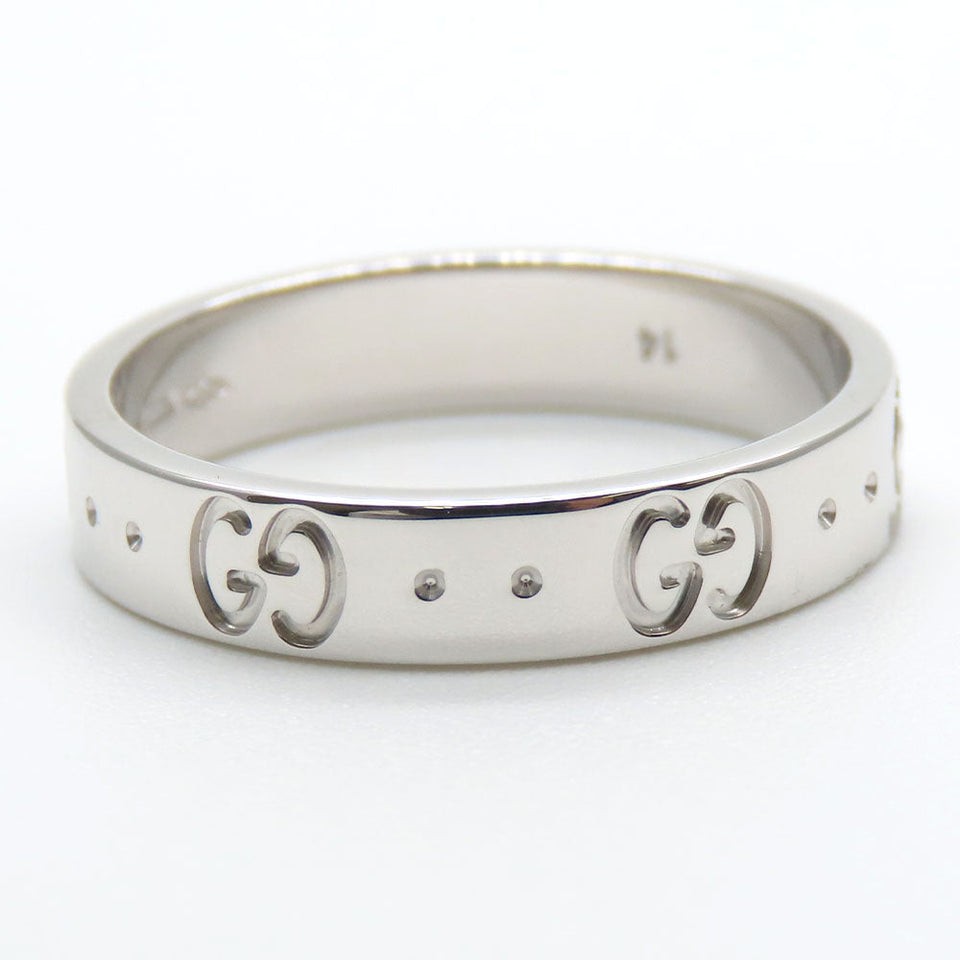 Gucci Ring K18 white gold White gold Icon ring Women