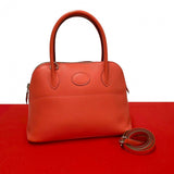 Hermes Shoulder Bag Epsom pink Bored 27 Women