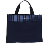 Luxury Burberry Tote Bag Nylon Navy Auth 81665