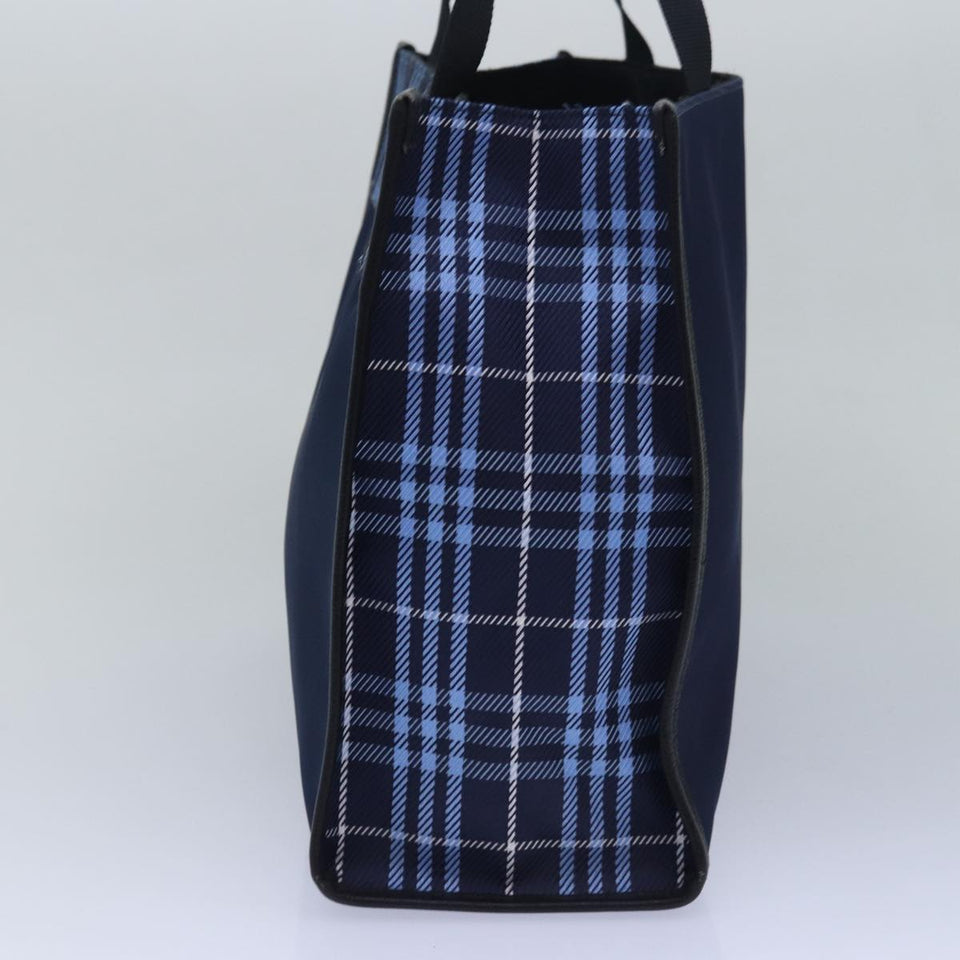 Luxury Burberry Tote Bag Nylon Navy Auth 81665