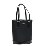 Luxury BurberrySs Blue Label Hand Bag Nylon Black Auth 81857