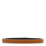 Hermes Swift Epsom 18K White Gold Diamond 13mm Ancre Belt 85 34 Black Gold