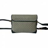 Gucci Shoulder Bag Leather, PVC Navy Micro GG Women