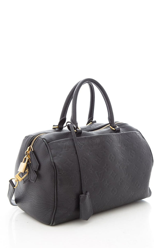 Louis Vuitton Black Monogram Bandouliere Handbag