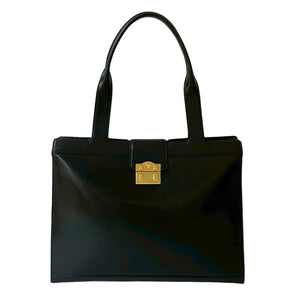 Gucci Tote Bag leather black