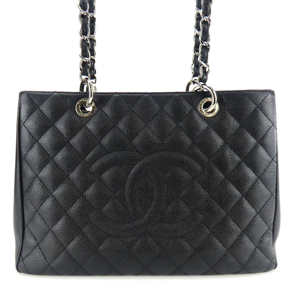 Chanel GST Matrasse Caviarskin Tote Bag