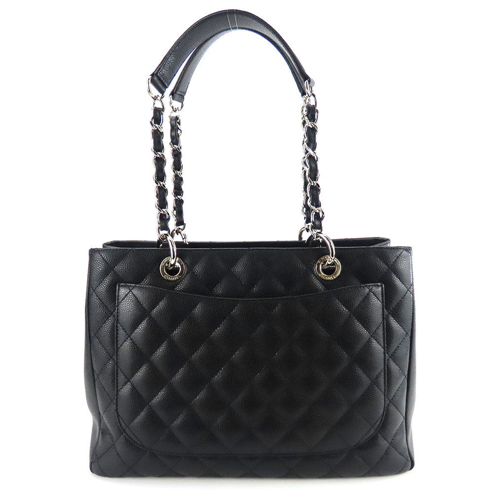 Chanel GST Matrasse Caviarskin Tote Bag