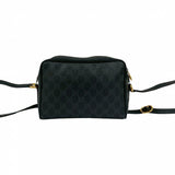 Gucci Shoulder Bag leather black Sherry line