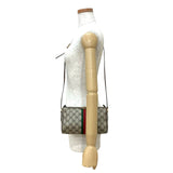 Gucci Shoulder Bag leather Brown Sherry line