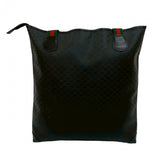 Gucci Tote Bag Leather, PVC black Micro GG Sherry line Women