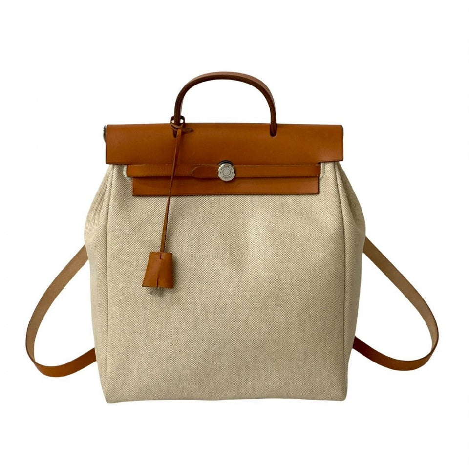 Hermes Backpack Towar Officier Brown Herbag ad PM