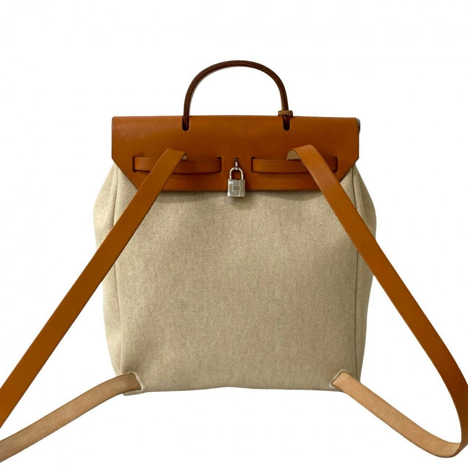 Hermes Backpack Towar Officier Brown Herbag ad PM