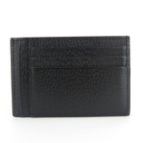 Gucci Card Case 722734 leather black Double G unisex(Unisex)