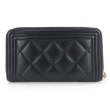 Chanel Caviar Skin Coin Case Black