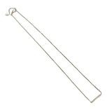 Gucci Necklace K18 white gold Silver Link to Love Bar Pendant
