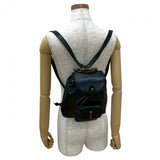 Gucci Backpack leather black Bamboo