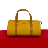 Burberry Handbag leather yellow