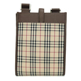 Burberry Shoulder Bag Canvas, Leather beige Women