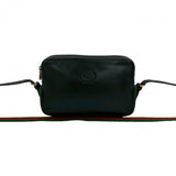 Gucci Shoulder Bag leather black Sherry line