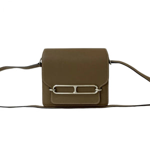Hermes Shoulder Bag Swift Brown Sac Lauris Mini