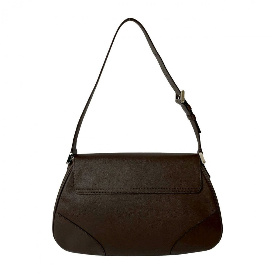 Burberry Shoulder Bag leather Brown