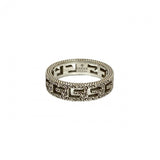 Gucci Ring Silver925 Silver Square G Arabesque